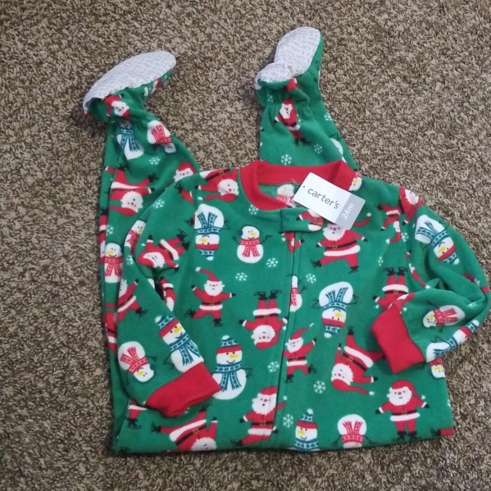 Carter's Christmas Pajamas 24 Months NWT
